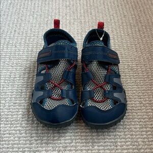 Tsukihoshi kids Blue and Gray water shoe sandals